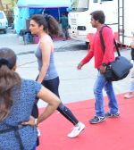 Parineeti Chopra is Size zero snapped at Mehboob on 3rd May 2016
